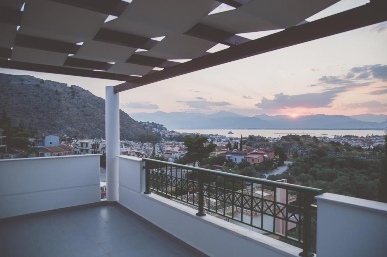 Villa Fedra - Panoramic Sea View à Nauplie Extérieur photo